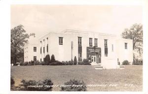 Nashville Arkansas Howard Court House Real Photo Antique Postcard K35218