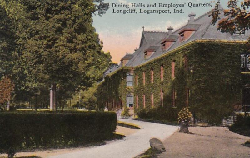 Indiana Logansport Longcliff Dining Halls and Employees' Quarters 1919