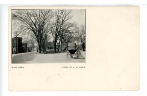 NY - West Park. Street Scene Circa 1900