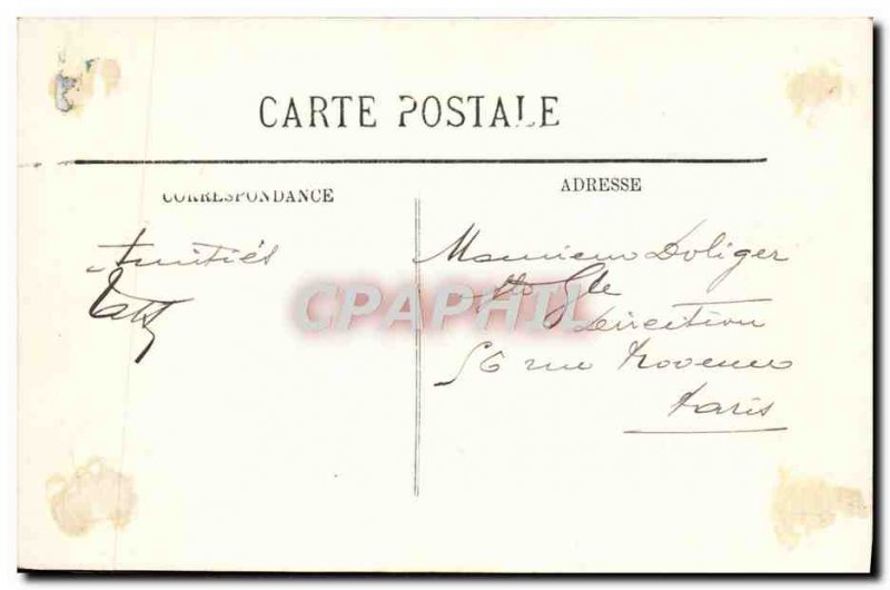 Old Postcard Panorama Treport