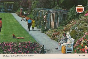 Sussex Postcard - Eastbourne Italian Gardens, Holywell Retreat RS33431