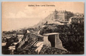 1907  Quebec From Laval University  Canada  Postcard