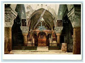 c1960s Chapel of the Empress Helena Jerusalem Posted Vintage Postcard