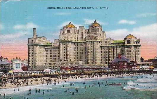 New Jersey Atlantic City Hotel Traymore