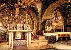 Israel Jerusalem Church Of The Holy Sepulchre Calvary