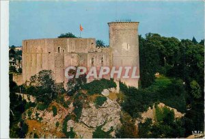 Postcard Modern Normandy The castle of Falaise enclosure walls of the thirtee...