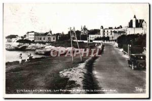 Old Postcard Pontaillac Royan And Palaces Route De La Corniche South