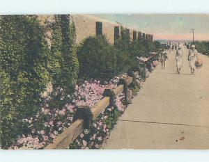 Bent D-back WALKWAY AT JONES BEACH NEAR WAUTAGH Long Island New York NY M8048