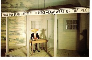 Judge Bean Law West of Pecos Buffalo Bill Wax Museum, Manitou Springs Colorado