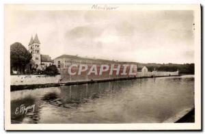 Postcard Old Prison melun Notre Dame and the central prison