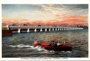 Florida Oldsmar Automobile Bridge Over Oldsmar Bay