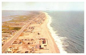 Postcard AERIAL VIEW SCENE Ocean City Maryland MD AT9918