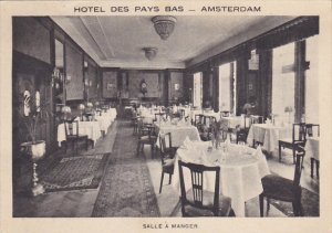 Salle A Manger Hotel Des Pays Bas Amsterdam Netherlands