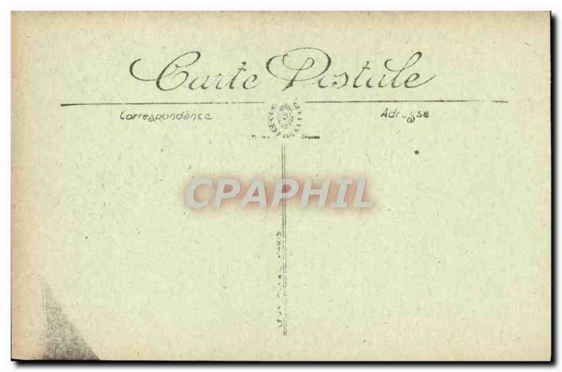 Old Postcard Mont Saint Michel Wheel Hoists