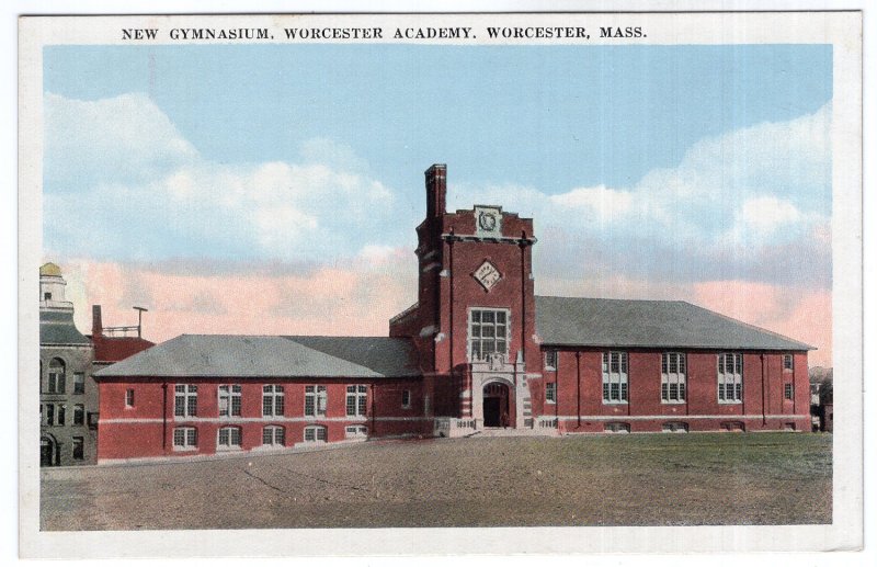 Worcester, Mass, New Gymnasium, Worcester Academy