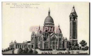Paris Postcard Old Sacred Heart Montmartre