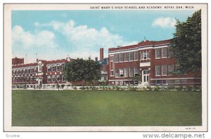Saint Mary's High School and Academy, Royal Oak, Michigan, 10-20s