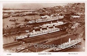 Southampton Docks Ship Unused 