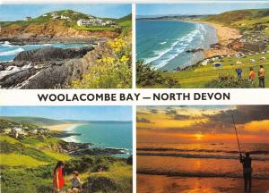 BR89157 woolacombe bay north devon fishing peche  uk