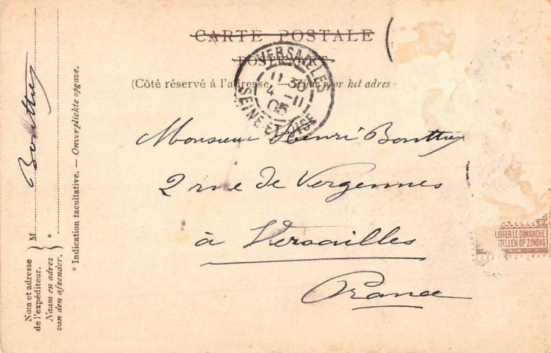 Liege Belgium Expo Pavilion Street View Antique Postcard K96820