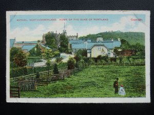 Northumberland BOTHAL Home of the Duke of Portland - Old Postcard