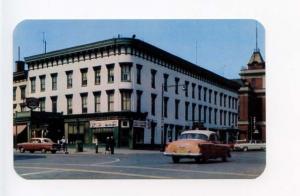 Geneva NY Street View Old Cars Vintage Store Fronts Postcard