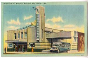 Greyhound Bus Terminal, Toledo Ohio