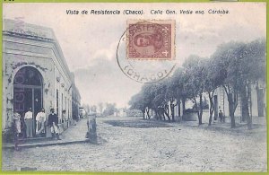 af0552 - ARGENTINA - Vintage Postcard - Vista de Resistencia, Chaco - 1910