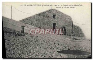 Old Postcard Mont Ventoux Vaucluse Chapel of the Holy Cross Cistern and Cover...