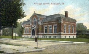 Carnegie Library - Burlington, Vermont