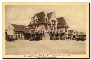 Old Postcard La Baule Sea Loire Inf New Station