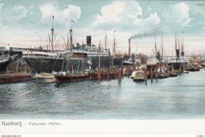 HAMBURG, Germany, 1900-10s; Petersen Hafen