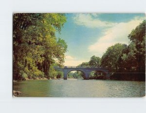 Postcard The Marble Memorial Bridge Proctor Vermont USA