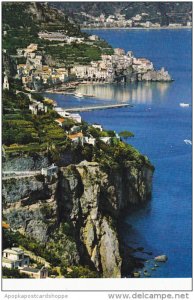 Italy Amalfi Panorama General View
