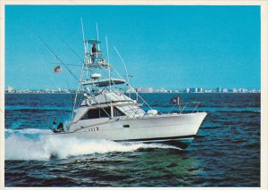 Charter Boat Heading For Fishing Grounds Along Florida Coast