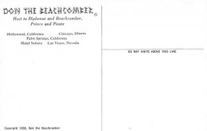 Don the Beachcomber Hollywood CA