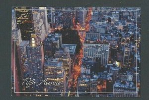 Ca 1972 Post Card NYC 2 Cards Times Square & 5th Avenue