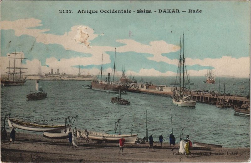 CPA AK SENEGAL DAKAR - Rade (46859)