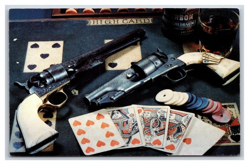 Harold's Club Casino Gun Collection Reno Nevada NV UNP Chrome Postcard T7