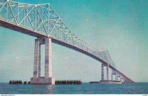 ST PETERSBURG, Florida, 1940-60s; Sunshine Skyway Bridge