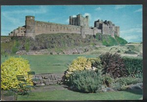 Northumberland Postcard - Bamburgh Castle   RR3151