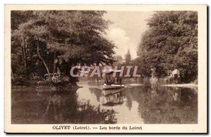 Old Postcard Olivet edges of Loiret