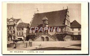 Old Postcard Molsheim The Hotel De Ville