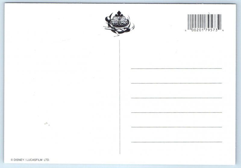 DISNEYLAND, DISNEY WORLD ~ Forest Moon of Endor STAR TOURS Ewok 4¾x6¾ Postcard