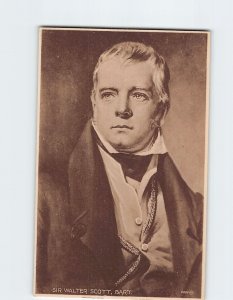 Postcard Sir Walter Scott Bart