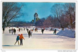 Assiniboine Park, Duck Pond, entrance to the English Gardens, skating area, W...