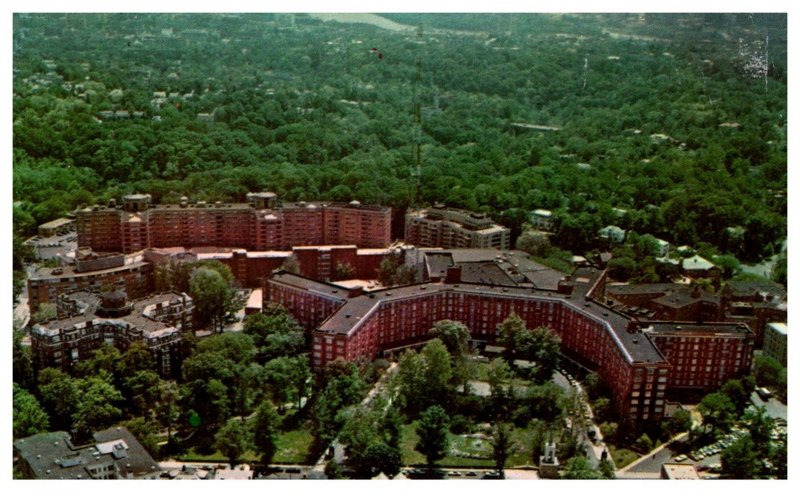 Washington D.C.  Sheraton Park Hotel & Motor Inn Aerial View