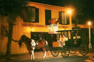 Key West, Florida - Night Scene at Capt. Tony's Saloon - in 1982 - Large...