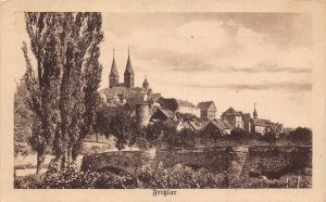 L346 Germany Fritzlar Panoramic View vintage postcard