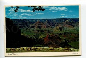 424023 USA to FRANCE 1987 year Arizona Grand Canyon RPPC